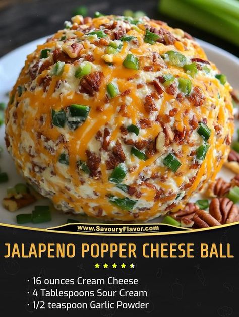 Paolina Kitchen Jalapeno Popper Cheeseball, Jalapeno Popper Cheese Ball Recipe, Jalapeño Popper Cheese Ball, Popper Cheese Ball, Recipes Jalapeno, Beef Patties Recipes, Cheese Ball Recipes Easy, Cream Cheese Ball, Jalapeno Cheese