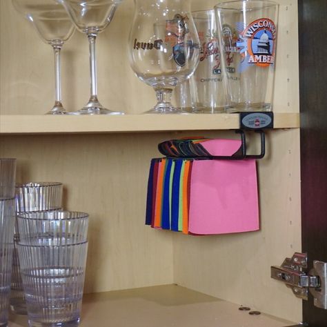 Cooler Tracks koozie storage system How To Store Beer Coozies, Diy Beer Coozie Holder, How To Organize Koozies, Koozie Organization Ideas, Beer Coozie Storage Ideas, Can Coozie Storage, Can Koozie Storage Ideas, Koozie Holder Ideas, Coozie Holder Diy