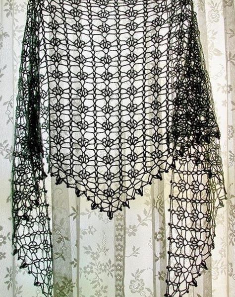 Crochet Lace Scarf, Crocheted Shawl, Crochet Lace Shawl, Poncho Crochet, شال كروشيه, Irish Crochet Dress, Crochet Shawl Pattern Free, Crochet Bolero, Crochet Shawls And Wraps