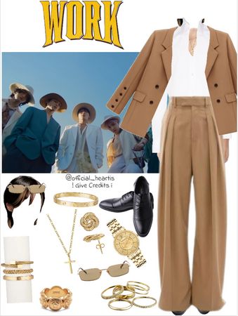 ATEEZ hala hala Outfit | ShopLook Ateez Work Mv Outfit, Ateez Work Outfits Inspired, Ateez Say My Name Outfits, Ateez Tour Outfit, Ateez Outfit Inspo Concert, Ateez Work Outfit, Atiny Concert Outfit, Concert Outfit Ateez, Ateez Outfits Concert