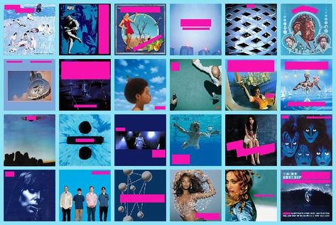 🐋 Blue Album Covers [Picture Click] Quiz - By otcpsychedelics Blue Album Covers, Music Quiz, Cover Album, Cover Pics, Album Covers, More Fun, Photo Wall, Music, Blue