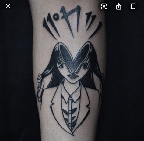 Parasite Tattoo, Migi Parasyte, Anime Tattoo Ideas, Tattoo Anime, Manga Tattoo, Alien Tattoo, Anime Tattoo, B Tattoo, Horror Tattoo