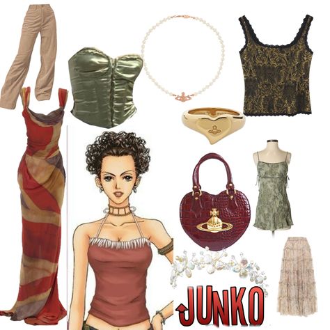 Vivienne Westwood Pfp, Nana Hachi Inspired Outfits, Nana Anime Outfits, Nana Outfits Inspired, Nana Inspired Outfits, Nana Outfits, Nana Fashion, Nana Clothes, Movie Fashion Outfits