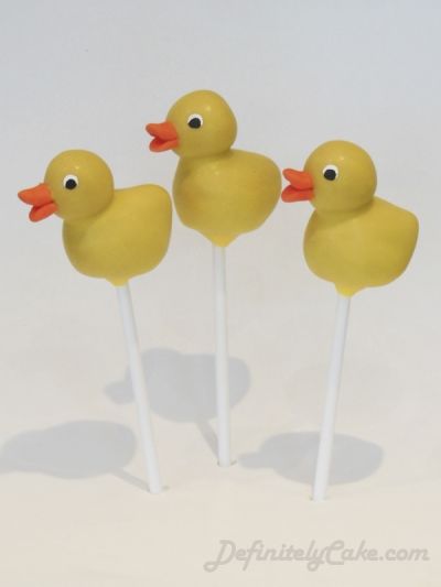 DUCK cake pops Duck Cake Pops, Rubber Duck Cake, Ducky Cake, Duck Party Ideas, Rubber Ducky Cake, Rubber Duck Party, Animal Cake Pops, Rubber Ducky Party, Ducky Party