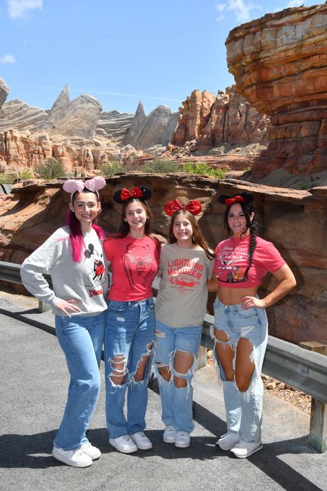 California Adventures Outfits, Gradnight Outfit Disneyland, Cars Disneyland Outfit, Grad Nite Disneyland Outfit, Disney Cars Outfit Women, Carsland Disneyland Outfits, Disney Pixar Outfit Ideas, Cars Disney Outfit, Disney California Adventure Outfit