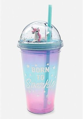 Unicorn School Supplies, Unicorn Snow Globe, Unicorn Bedroom Decor, Globe Tumbler, Unicorn Stuff, Unicorn Accessories, Unicorn Room Decor, Unicorn Room, Justice Accessories