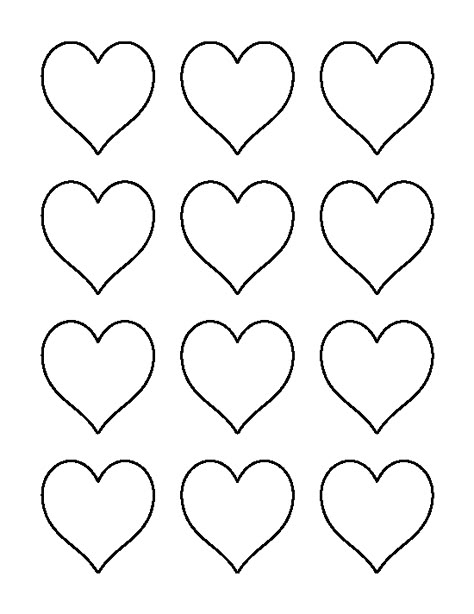 2 inch heart pattern. Use the printable outline for crafts, creating stencils, scrapbooking, and more. Free PDF template to download and print at http://patternuniverse.com/download/2-inch-heart-pattern/ Printable Heart Template, Shape Coloring Pages, Printable Shapes, About Heart, Heart Coloring Pages, Shape Templates, Heart Printable, Motifs Perler, Heart Template