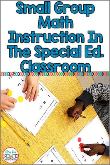 Small Group Math Instruction, Special Ed Classroom, Ed Classroom, Sped Math, Small Group Math, Life Skills Curriculum, Special Education Math, Math Groups, Math Instruction