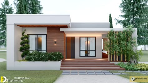 Modern Bungalow House Design, Modern Small House Design, Small House Design Exterior, Modern Bungalow House, Building House Plans Designs, House Plan Gallery, Modern House Facades, House Arch Design, Modern Exterior House Designs