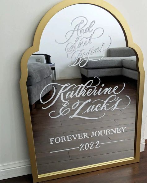 Wedding calligraphy. Mirror wedding calligraphy. Wedding welcome sign Calligraphy On Mirror, Mirror Calligraphy, Mirror Wedding Signs, Mirror Wedding, Calligraphy Wedding, Wedding Welcome Sign, Wedding Calligraphy, Wedding Welcome Signs, Wedding Welcome