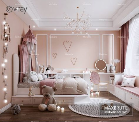 Bedroom vol4 2021 - Maxbrute Furniture Visualization Model Bedroom, 2020 Bedroom, Childrens Bedrooms Design, 3dsmax Vray, Home 3d, Small Room Design Bedroom, Cool Dorm Rooms, Kid Bedroom, Hotel Suite