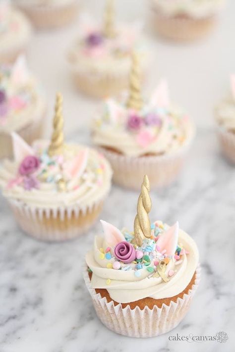 Unicorn Birthday Cake Table, Unicorn Cakepops Ideas, Simple Unicorn Cupcakes, Number 5 Unicorn Cupcake Cake, Unicorn Party Dessert Table, Unicorn Birthday Party Treats, Unicorn Mermaid Cupcakes, Cupcake Unicorn Cake, Unicorn 5th Birthday Party Ideas