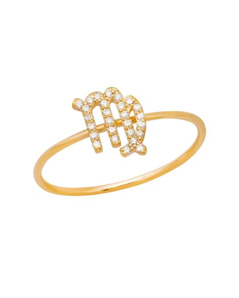 Virgo energy: sophisticated, subtle, and stunning. Discover pieces that align with your sign♍️ #bychari #virgo #zodiac #gold #ring #accessories #onlineshopping Gold