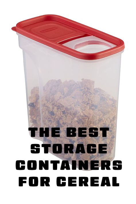 Best storage containers for cereal Best Storage Containers, Best Cereal, Cereal Storage, Airtight Containers, Breakfast Cereal, Breakfast Time, Storage Containers, Kitchen Tools, Kitchen Gadgets