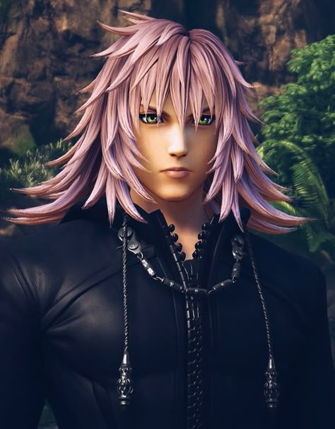 Marluxia Kingdom Hearts, Kingdom Hearts Nobody, Pictures Of Lightning, Organization Xiii, Kingdom Hearts Fanart, Kingdom Hearts Art, Heart Gif, Kingdom Hearts 3, Kingdom Hearts