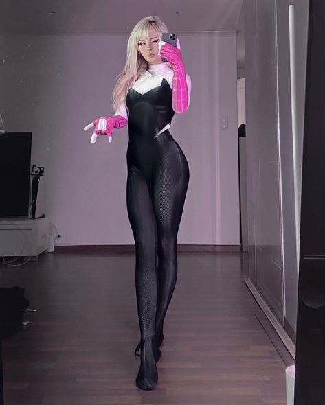 Spider Woman Halloween, Spider Gwen Costume, Spider Gwen Cosplay, Cosplay Ideas Women, Legs Outfit, Superhero Cosplay, Fairy Clothes, Spider Girl, Concept Clothing