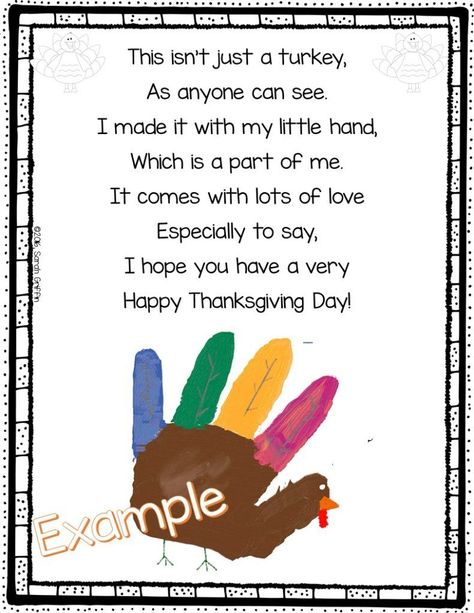 thanksgiving-poeThanksgiving poems for kids | turkey poem, five little turkeys, handprint poem, and more. #thanksgiving #poemsforkids   ms-for-kids Turkey Handprint Poem, Turkey Poem, Thanksgiving Activities For Kindergarten, Handprint Poem, Thanksgiving Poems, Thanksgiving Activities Preschool, Thanksgiving Crafts For Toddlers, Poem Template, Thanksgiving Kindergarten