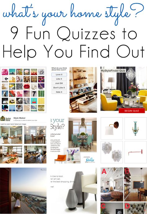 Defining your home design style is a challenging task - but this list of 9 fun style quizzes get at the heart of what visually appeals to you, as well as the lifestyle you are seeking to create through your home decor! Decorating Styles Quiz, Interior Design Styles Quiz, Ikea Bar, Quiz Buzzfeed, Design Style Quiz, Style Quizzes, Apartment Decoration, Farmhouse Side Table, Cute Dorm Rooms