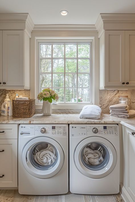 Bump Out Kitchen, Closet Laundry Room Organization, Tiny Laundry Room, Laundry Room/mudroom, Tiny Laundry, Laundry Room Organization Storage, Closet Laundry Room, Laundry Room Hacks, Small Laundry Room Ideas