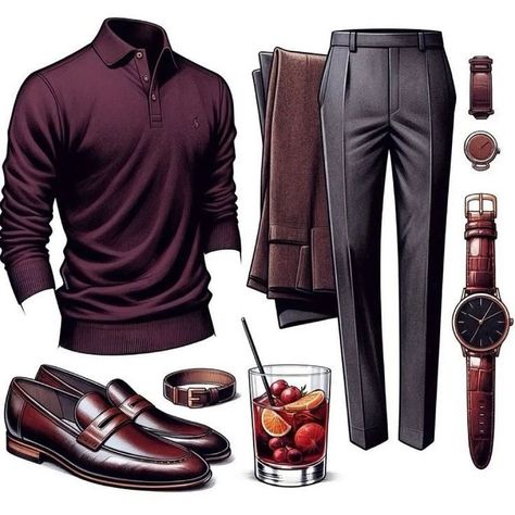 Swipe left and tell us your outfit of choice 😎 Mens Modern Fashion, Mens Fashion Ideas, Money Clothing, Dapper Outfit, Black Outfit Men, Old Money Outfits, Mens Business Casual Outfits, Dress Code Casual, Classy Outfits Men