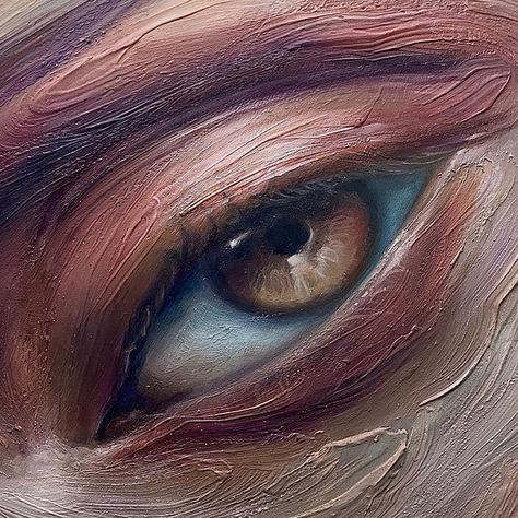 Maldha Mohamed on Instagram: “(Sold) This one’s staring into my soul judging me like 👁 this is the last one 5/5 of my new paintings for @returnonart. ‘Axis’ is now…” Maldha Mohamed, Dark Academia Art, Oil Painting Woman, Body Drawing Tutorial, Eye Painting, A Level Art, Body Drawing, Dreamy Art, Fantastic Art