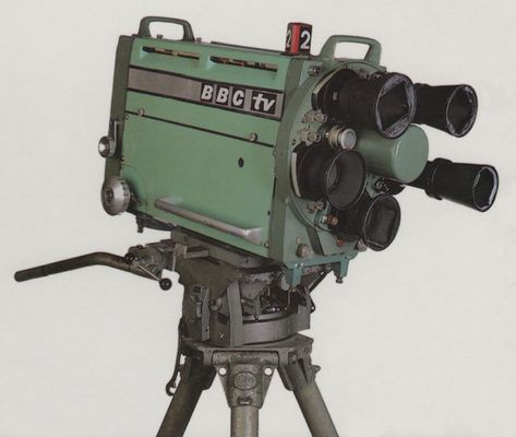 A Very old BBC Camera From the 1960's Tv Camera, Catty Noir, Old Technology, Vintage Television, Retro Gadgets, Old Cameras, Movie Camera, Electronics Design, Prop Design