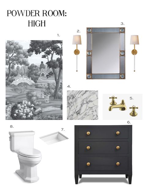 Anthropologie Wallpaper, Lavender Bubble Bath, Kids Bubble Bath, Powder Bathroom, Powder Room Wallpaper, Powder Room Vanity, Black Vanity Bathroom, Marble Price, Room Vanity