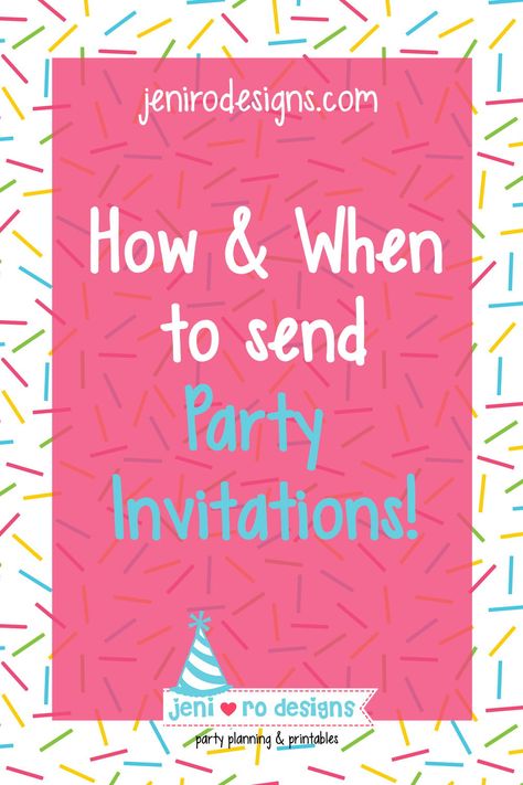 Great Tips all about Party invitations!  jenirodesigns.com Kids Events Ideas, Diy Party Invitations, Kids Party Planning, Invitation Etiquette, Invitation Examples, Birthday Party Games For Kids, Kids Birthday Party Decoration, Printable Party Decorations, The Invitation