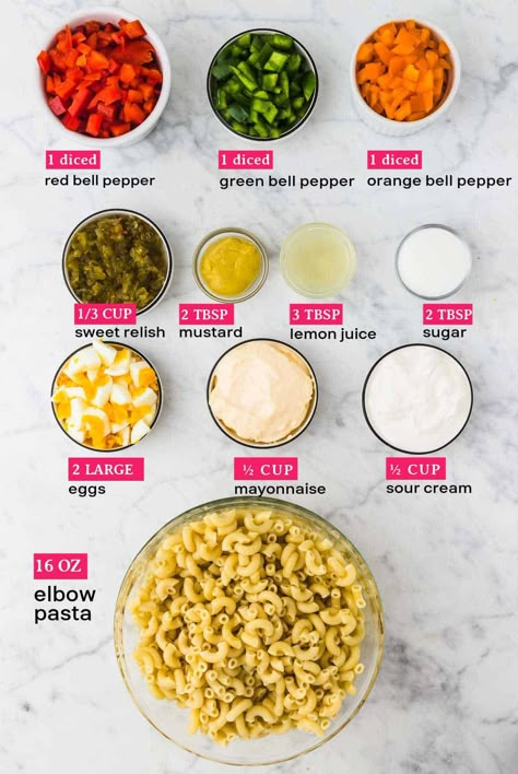 Summer Macaroni Salad Recipe, Kraft Macaroni Salad, Macaroni Salad Amish, Macaroni Salad Sweet, Southern Macaroni Salad Recipe, Cheddar Macaroni Salad, The Best Macaroni Salad, Best Macaroni Salad Recipe, How To Make Macaroni Salad