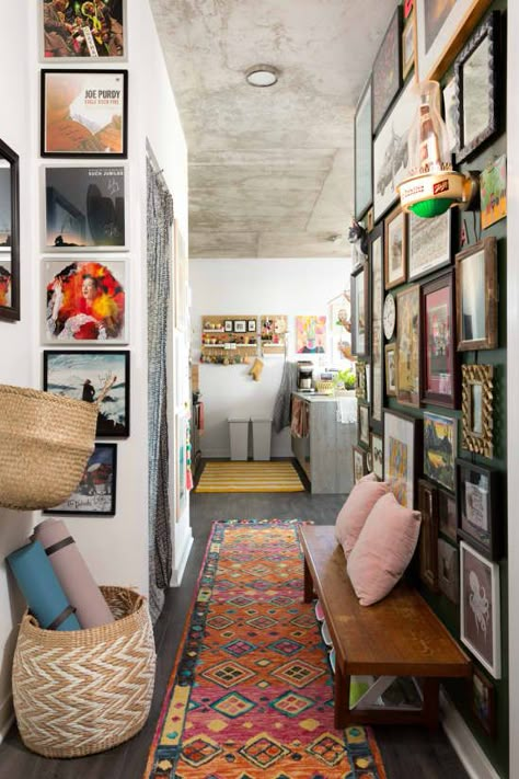 Post Image Garage Loft Ideas, Loft Diy, Paint Magic, Chicago Lofts, Staircase Gallery, Target Inspired Home Decor, Colorful Maximalist, Garage Loft, Pink Living Room