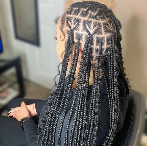 Short Hair Straight, Natural Hair Short, Hairstyles With Braids, Short Box Braids Hairstyles, Braided Hairstyles For Black Women Cornrows, Big Box Braids Hairstyles, Feed In Braids Hairstyles, American Hairstyles, Box Braids Hairstyles For Black Women