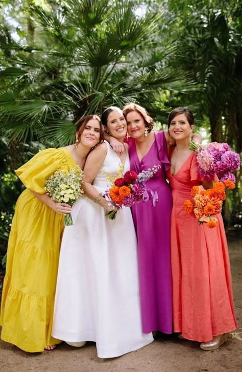 Viva Magenta Wedding Ideas ― How To Use Pantone's Colour Of The Year 1 - Fab Mood | Wedding Color, Haircuts & Hairstyles | Nails | Colours Prom Satin Dress, Color Palette Magenta, Viva Magenta Wedding, Colour Of The Year 2023, Magenta Bridesmaid Dresses, Bridesmaid Dress Sage, Hot Pink Bridesmaid Dresses, Fab Mood, Hot Pink Bridesmaids