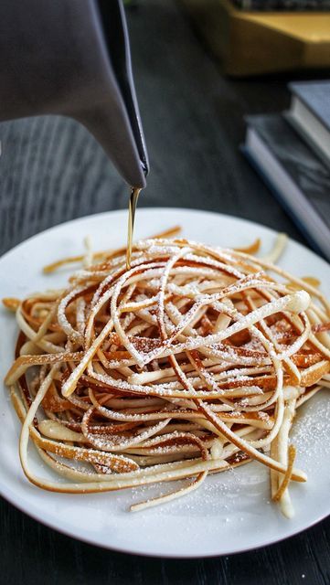 Food, A Love Story on Instagram: "Start your morning with some buttery edges pancake spaghetti! 🥞 🍝 #reels #pancakes #breakfast #cooking #pancakespaghetti" Pancake Spaghetti Recipe, Pancake Spaghetti, Breakfast Cooking, Pancakes Breakfast, Spaghetti Recipe, Quick Dinners, Spaghetti Recipes, A Love Story, Quick Dinner