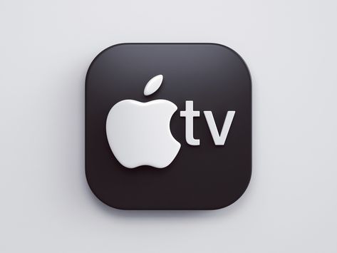 Apple TV by Webshocker - Matjaz Valentar on Dribbble Apple Tv App Icon, Tv App Icon, Ios App Logo, Winter App, Kawaii App, Apple Vector, Yellow Apple, Christmas Apps, Apple Icon