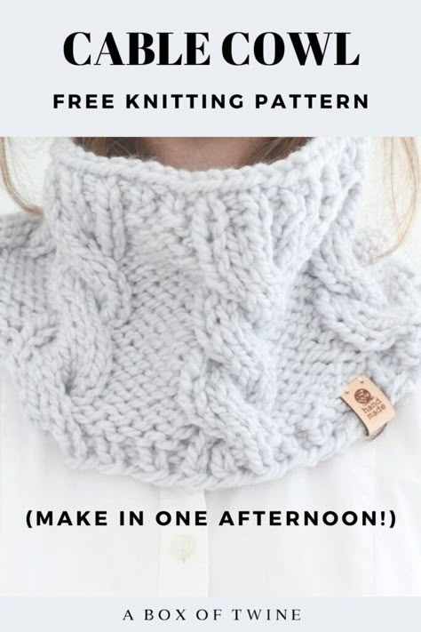 Cowl Hat Knitting Pattern, Cowl Scarf Knitting Pattern, Knitting Cowl Patterns Free, Easy Cable Knit Pattern Free, Chunky Knit Cowl Pattern Free, Bulky Knit Cowl Pattern Free, Cable Knit Cowl Pattern Free, Knotted Cowl Pattern, Knit Cowl Pattern Free Easy