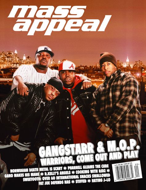 Mass Appeal Issue 20 Feat. Gangstarr & MOP History Of Hip Hop, Mass Appeal, Fat Joe, Soul Train, A Star Is Born, A Way Of Life, Hip Hop Rap, Way Of Life, Old And New