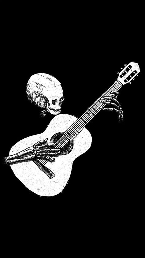 Witchy Wallpaper, Skeleton Art, A Skeleton, Skull Wallpaper, Dark Wallpaper Iphone, Guitar Art, Music Wallpaper, Anatomy Art, Skull Art