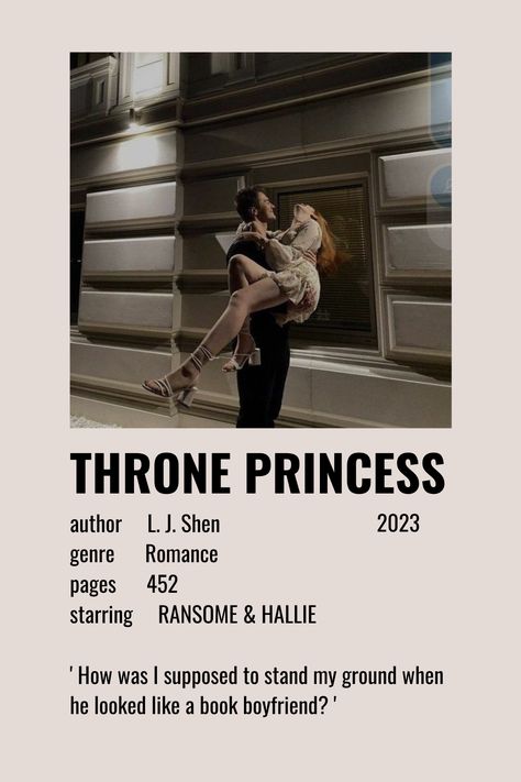 Thorne Princess Lj Shen, Thorne Princess, Lj Shen, L J Shen, Billionaire Books, Characters Aesthetic, Romance Books Worth Reading, Tbr List, Romantic Book Quotes