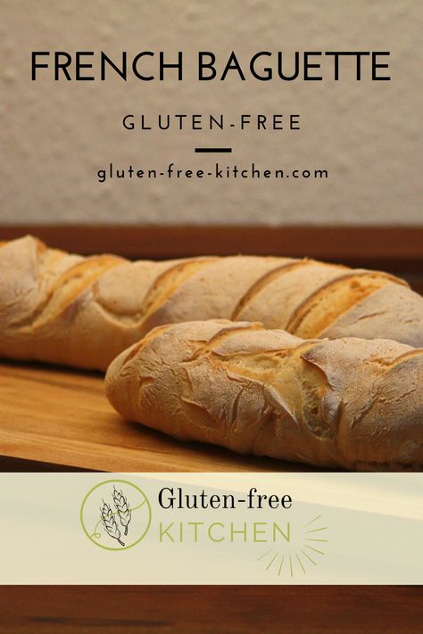 Gluten Free French Bread, Gluten Free Baguette, Best Gluten Free Bread, Gluten Free Kitchen, Pan Sin Gluten, Gluten Free Sourdough, Gluten Free Recipes Bread, French Baguette, Gf Bread