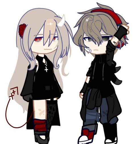 Gacha Club Warrior Outfit Ideas, Gacha Club Soldier Outfit, Gacha Club Rockstar Outfit, Gacha Club Outfits Black, Gacha Villain Outfit, Gacha Warrior Outfits, Gacha Emo Outfits, Bad Boy Outfits, Villain Clothing