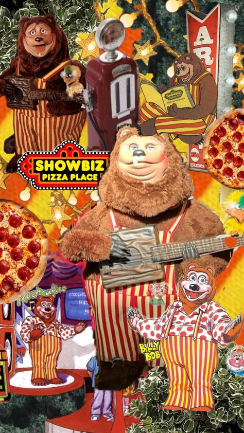 #myfirstshuffle #showbizpizza #chuckecheese #arcade  #animatronic #bear #pizza Bear Pizza, Showbiz Pizza Place, Rockafire Explosion, Showbiz Pizza, Chuck E Cheese, Pizza Place, Five Nights At Freddy's, A Fire, Art Pictures