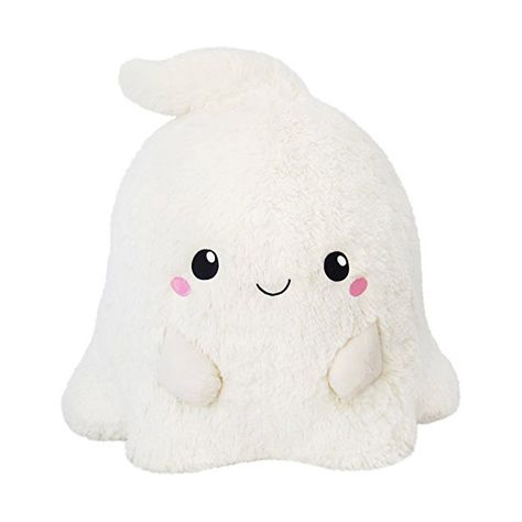 Friendly Ghosts For Halloween - plush by Squishable Plush Ghost Pattern, Diy Ghost Plush, Ghost Plush Pattern, Hello Kitty Ghost, Halloween Plushies, Diy Plushies, Ghost Plushie, Ghost Tattoos, Ghost Plush