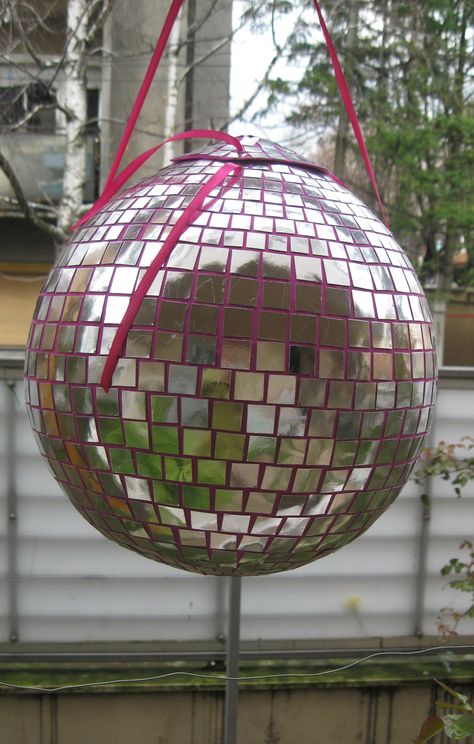 Disco Ball Pinata Disco Ball Pinata, Pinata Ideas, Piñata Ideas, Pinata Party, Sweet 16 Parties, Dancing Queen, Disco Ball, Sweet 16, Christmas Bulbs