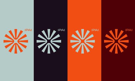 Brand New: New Logo and Identity for IPAI by LIT Orange Complementary Colors, Masculine Color Palette Colour Schemes, Creative Brand Identity Design, Personal Branding Color Palette, Moodboard Branding Visual Identity, Construction Color Palette, Orange Colour Combinations, Brand Color Palettes, Clean Color Palette