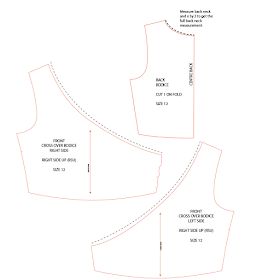 Wrap Top Pattern, Hoodie Sewing Pattern, Formal Dress Patterns, T Shirt Sewing Pattern, Simple Dress Pattern, Ruby Tuesday, Bodice Pattern, Pattern Hack, Wedding Dress Patterns