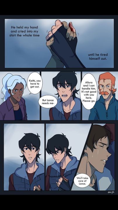 Klance Fluff & Mature (Plus General) Pictures and Comics - ❤️♂️Zombie Apocalypse♂️ - Page 2 - Wattpad Klance Zombie Au, Zombie Comic, Zombie Au, Galra Keith, All Out Anime, Voltron Force, Klance Fanart, Klance Comics, Voltron Funny