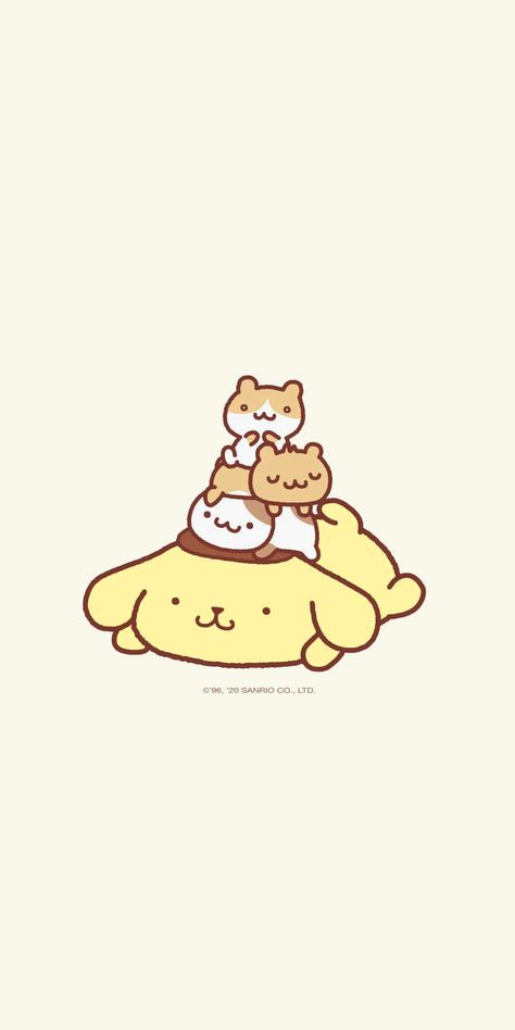 Pom Pom Purin Wallpaper Ipad, Purin Aesthetic, Pom Pom Purin Wallpaper, Pompurin Wallpaper, Purin Wallpaper, Pompompurin Wallpaper, Pochacco Wallpaper, Molang Wallpaper, Pompom Purin