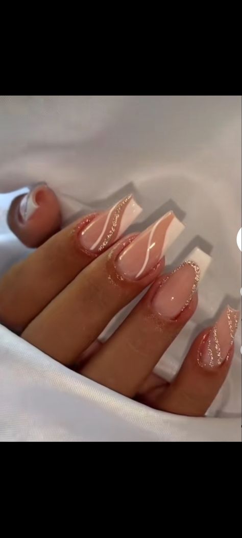 Acrylic Nail Designs Hoco, Elagent Aesthetic Nails, Pageant Nails Ideas, Nails For Dubai, Grade 8 Grad Nails, Easy Kids Nails, Dinner Nails, Debs Nails, Dubai Nails