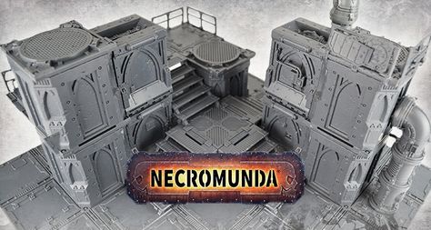 The Necromunda: Dark Uprising boxed set is absolutely packed with new plastic Zone Mortalis scenery. We caught up with Owen, ... Necromunda Zone Mortalis, Zone Mortalis Necromunda, Zone Mortalis, Warhammer Necromunda, Necromunda Underhive, Necromunda Gangs, Necromunda Terrain, Warhammer Terrain, 40k Terrain