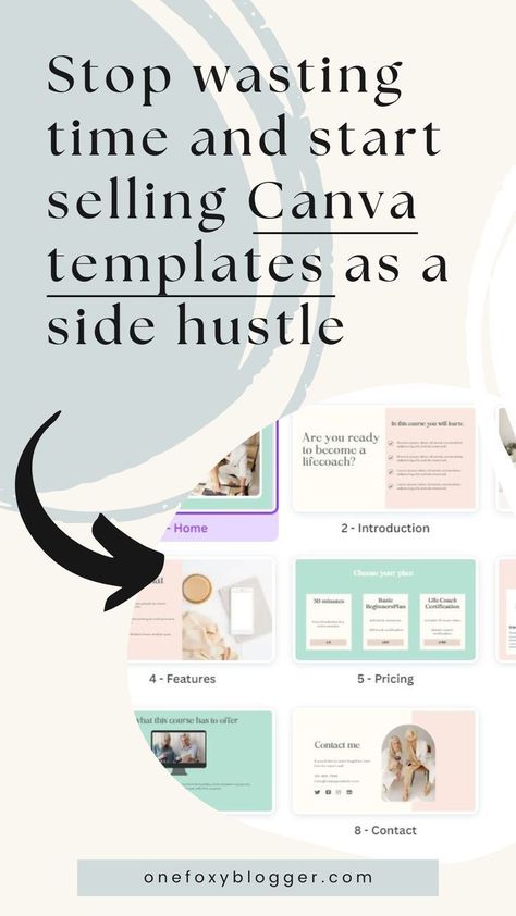 Stop wasting time and start selling Canva templates Side Hustle With Canva, How To Sell Canva Templates Online, How To Sell Website Templates, Graphic Design Side Hustle, Etsy Canva Templates, How To Create Canva Templates To Sell, How To Use Canva To Make Money, How To Make Canva Templates To Sell, Selling Templates On Etsy